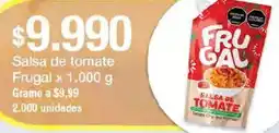 Jumbo Frugal salsa de tomate oferta