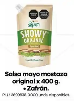 Carulla Zafrán salsa mayo mostaza original oferta