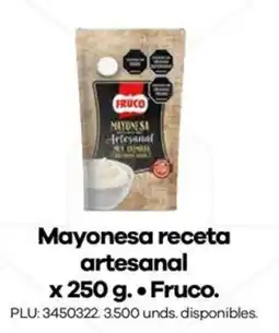 Carulla Fruco mayonesa receta artesanal oferta