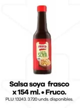 Fruco salsa soya frasco