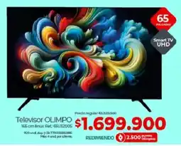 Olímpica Olimpo televisor oferta