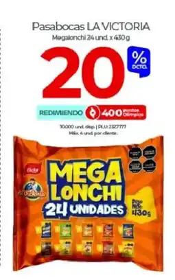 Olímpica La victoria pasabocas oferta