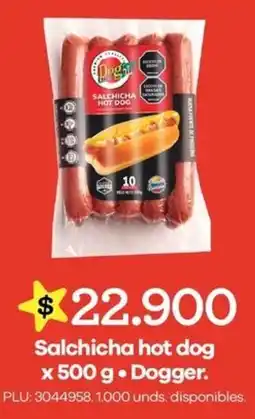 Carulla Dogge salchicha hot dog oferta