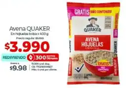 Olímpica Quaker avena oferta