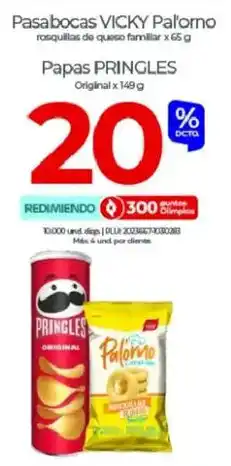 Olímpica Vicky pasabocas pal'orno rosquillas de queso familiar oferta