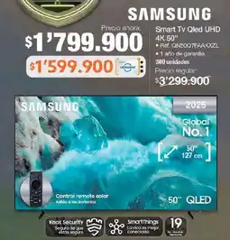 Jumbo Samsung Smart TV QLED UHD 4K 50" oferta