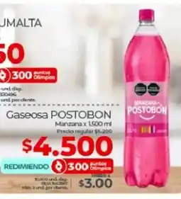 Olímpica Postobon gaseosa oferta