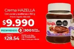 Olímpica Hazella crema oferta