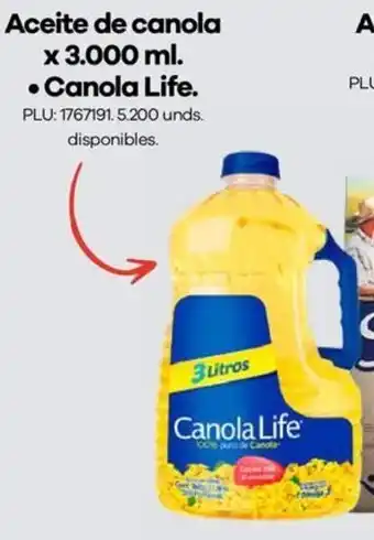Canola life aceite de canola