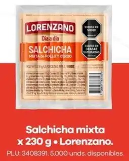 Carulla Lorenzano salchicha mixta oferta