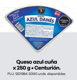 Carulla Centurión queso azul cuña oferta