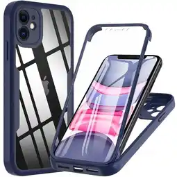 Falabella Estuche Protector Case Funda Full 360 Para Iphone 11 Azul oferta