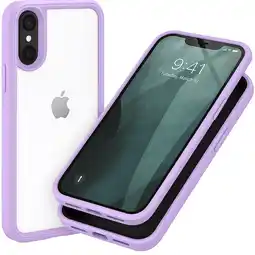 Falabella Estuche Protector Case Funda Full 360 Para Iphone XS Lila oferta