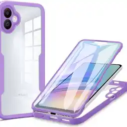 Falabella Estuche Protector Case Funda 2 En 1 Full 360 Para Samsung A05 Lila oferta