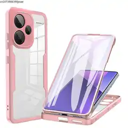 Falabella Estuche Protector Funda 2 En1 360 Para Redmi note 13 pro plus 5g Rosa oferta
