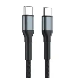 Falabella Cable Cargador Tipo C A Tipo C De 2 Metros 60w Carga Rápida oferta