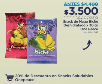 FarmaTodo Snack de Mago Biche Deshidratado 30g oferta