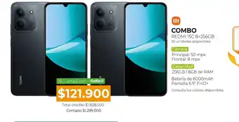 Combo redmi 15c 8+256gb