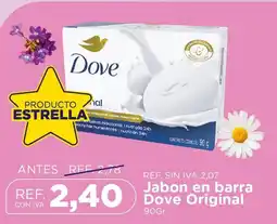 FarmaTodo Dove original jabon en barra oferta