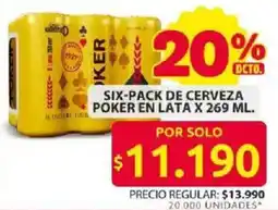 Ara Poker cerveza oferta