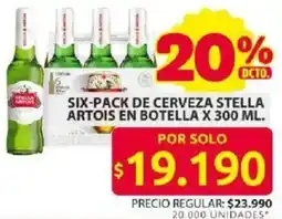 Ara Stella Artois cerveza oferta