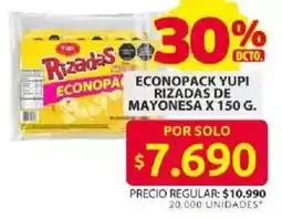 Ara Yupi Rizadas de mayonesa oferta