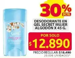 Ara Secret desodorante en gel mujer oferta