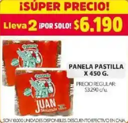 Ara Panela pastilla oferta