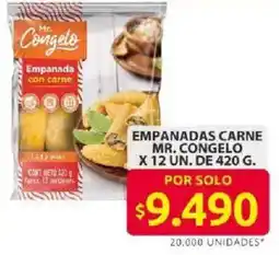 Ara Mr. Congelo empanadas carne oferta