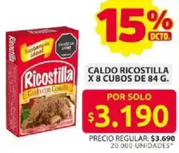 Ara Ricostilla caldo oferta