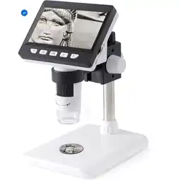 Falabella Microscopio Digital Con Pantalla De 4.3 Pulgadas Luz Led oferta