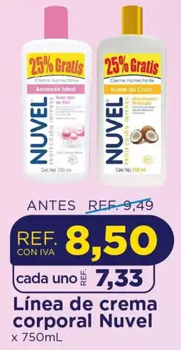 FarmaTodo Nuvel crema corporal oferta