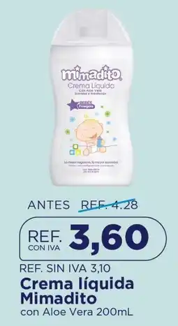 FarmaTodo Mimadito crema liquida oferta