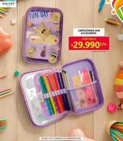 Ara Cartuchera con accesorios oferta