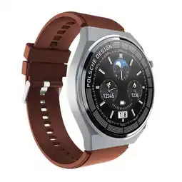 Falabella Reloj Inteligente Smart Watch NFC Pantalla Redonda Hw3 Max Café oferta