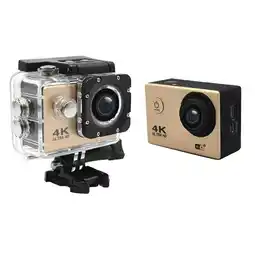 Falabella Cámara Deportiva 4K Ultra HD Wifi Resistente al Agua Oro Rosa oferta