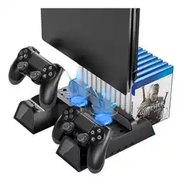 Falabella Base Vertical Refrigerante PS4 Fat Pro Slim Porta Juegos Genérico oferta