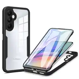 Falabella Estuche Protector Case Funda 2 En 1 Full 360 Para Samsung A55 Negro oferta