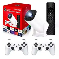 Falabella Proyector Consola Portátil+ Juegos Incluidos oferta