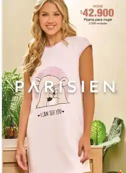 Metro Pijama para mujer PARISIEN regalo oferta