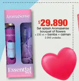 Metro Set splash Aromasense bouquet of flowers Regalo oferta
