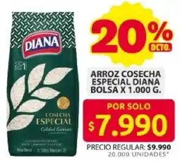 Ara Diana arroz cosecha especial bolsa oferta