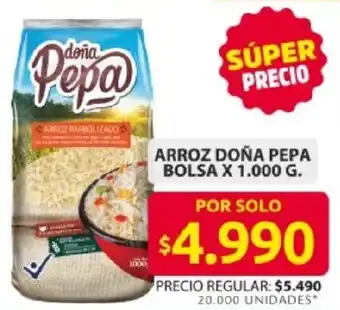 Doña pepa arroz bolsa