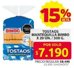 Ara Bimbo tostaos mantequilla oferta