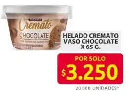 Ara Helado cremato vaso chocolate oferta