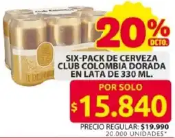 Ara Club colombia cerveza dorada en lata oferta