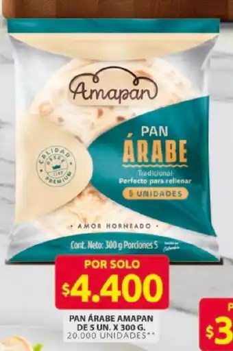 Ara Amapan pan árabe oferta