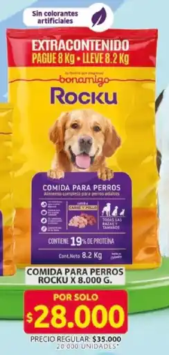 Ara Rocku comida para perros oferta