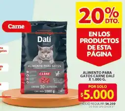 Ara Dalí alimento para gatos carne oferta