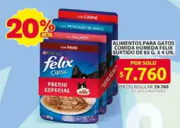 Ara ALIMENTOS PARA GATOS COMIDA HUMEDA FELIX SURTIDO oferta